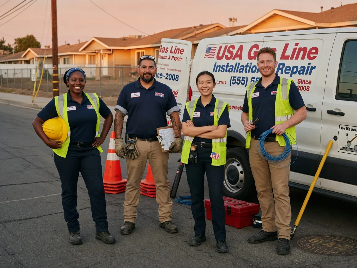 Gas Line Installation company in Trout, LA